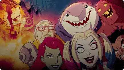 Imagem de série de animação Harley Quinn