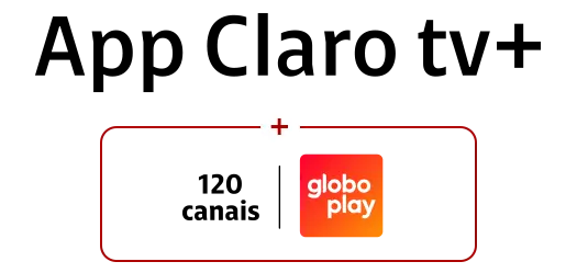 Vem com mais de 120 canais e Globoplay incluso