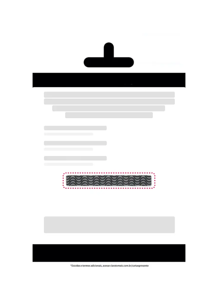 Imagem com Gift Card Passo 3