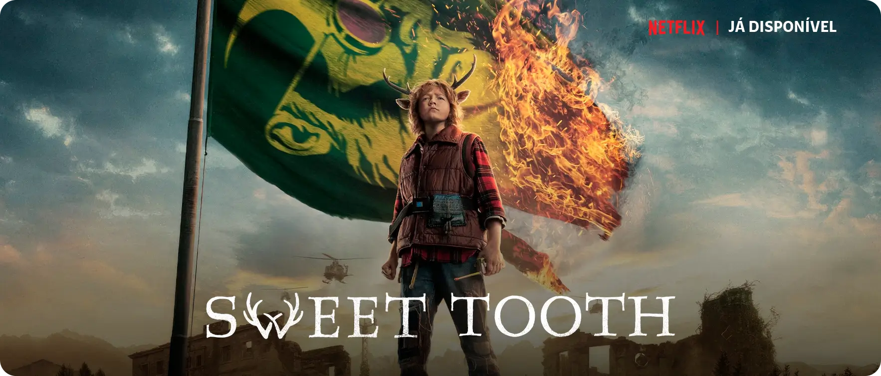 Imagem da série Sweeth Tooth - Disponível já na Netflix