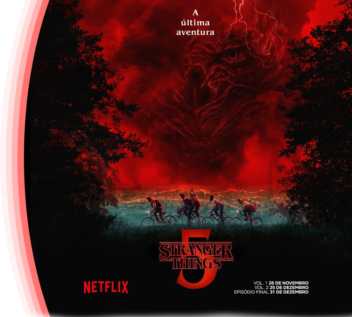 Imagem da série Sranger things