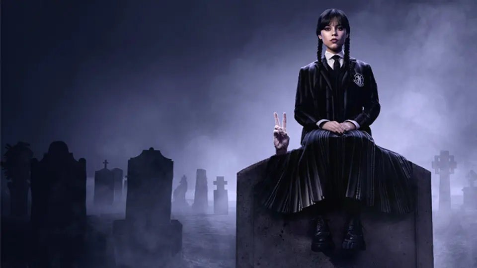 Imagem da série Wandinha